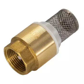 Клапан обратный СТМ 1 1/4 ВР(г) х 1 1/4 ВР(г) с несъемной сеткой (CBCVF114)