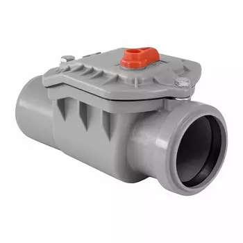 Клапан обратный Valfex d50 мм пластиковый для внутренней канализации (26100050)