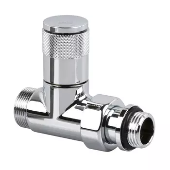 Клапан регулирующий SR Rubinetterie Tondera 1/2 НР(ш) х 3/4 НР(ш) ЕК для радиатора (0625-1500C0E0)