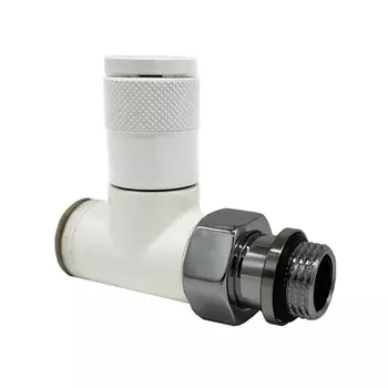 Клапан регулирующий SR Rubinetterie Tondera 1/2 НР(ш) х 3/4 НР(ш) ЕК для радиатора (0625-1500VCEA)