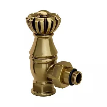 Клапан регулирующий угловой SR Rubinetterie Liberty 1/2 ВР(г) х 3/4 НР(ш) для радиатора (0325-2000Z000)