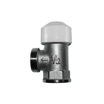 Клапан термостатический угловой SR Rubinetterie M 1/2 ВР(г) х 3/4 НР(ш) для радиатора (M251-1500N000)