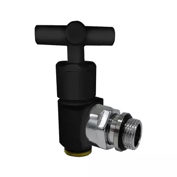 Клапан термостатический угловой SR Rubinetterie Prestige Minimal 1/2 НР(ш) х 24/19 для радиатора (0385-1500VCPS)