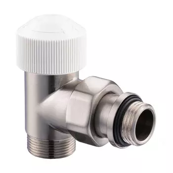 Клапан термостатический угловой SR Rubinetterie Tondera 1/2 НР(ш) х 3/4 НР(ш) ЕК для радиатора (0633-1500NSE0)