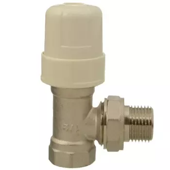 Клапан термостатический угловой Terma 1/2 НР(ш) х 1/2 ВР(г) для радиатора (29036)
