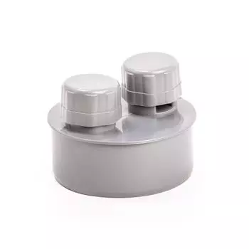 Клапан вакуумный Lammin d110 мм пластиковый для внутренней канализации (Lm35000000110)