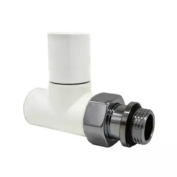 Клапан регулирующий SR Rubinetterie Tondera Light 1/2 ВР(г) х 1/2 НР(ш) для радиатора (0778-1500VC0A)