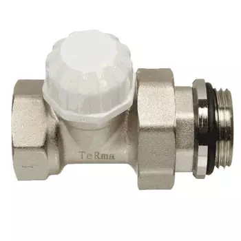 Клапан (вентиль) термостатический для коллектора Terma 1 НР(ш) х 1 ВР(г) (89089)