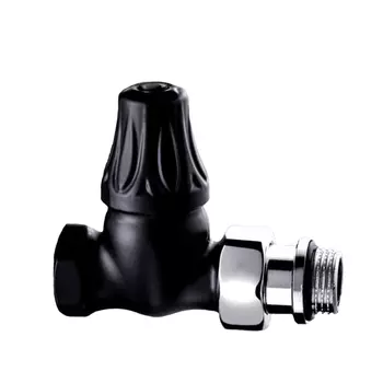 Клапан запорный SR Rubinetterie Floral Old Style 1/2 ВР(г) х 1/2 НР(ш) для радиатора (0397-1500VC0S)