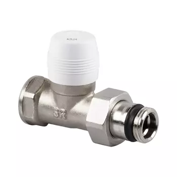 Клапан запорный SR Rubinetterie Italia 1/2 ВР(г) х 1/2 НР(ш) для радиатора (0204-1500N000)