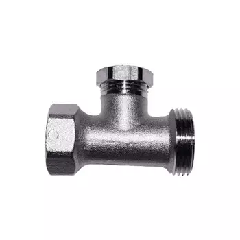 Клапан запорный SR Rubinetterie M 1/2 ВР(г) х 3/4 НР(ш) для радиатора (M514-1500N000)