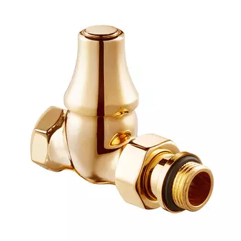 Клапан запорный SR Rubinetterie Old Style 1/2 ВР(г) х 1/2 НР(ш) для радиатора (0342-1500D000)