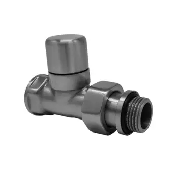 Клапан запорный SR Rubinetterie Ovus 1/2 ВР(г) х 1/2 НР(ш) для радиатора (0454-1500VC0N)