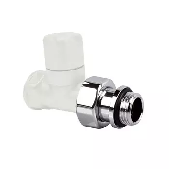 Клапан запорный SR Rubinetterie Ovus 1/2 ВР(г) х 1/2 НР(ш) для радиатора (0454-1500VC0A)