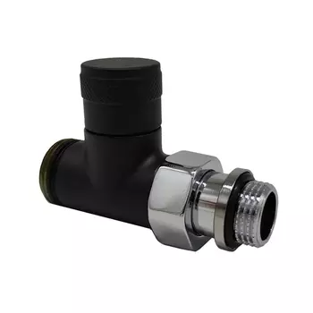 Клапан запорный SR Rubinetterie Tondera 1/2 НР(ш) х 3/4 НР(ш) для радиатора под евроконус (0675-1500VCES)