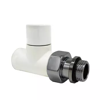 Клапан запорный SR Rubinetterie Tondera Light 1/2 ВР(г) х 1/2 НР(ш) для радиатора (0779-1500VC0A)