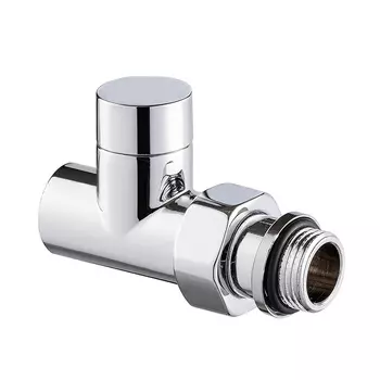 Клапан запорный SR Rubinetterie Tondera Light 1/2 ВР(г) х 1/2 НР(ш) для радиатора (0779-1500C000)