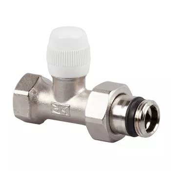 Клапан запорный SR Rubinetterie Universal 3/4 ВР(г) х 3/4 НР(ш) для радиатора (0524-2000N000)