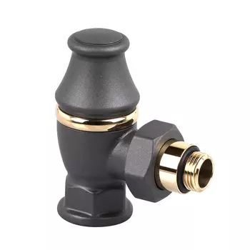 Клапан запорный угловой SR Rubinetterie Liberty 1/2 ВР(г) х 3/4 НР(ш) для радиатора (0323-2000V00P)