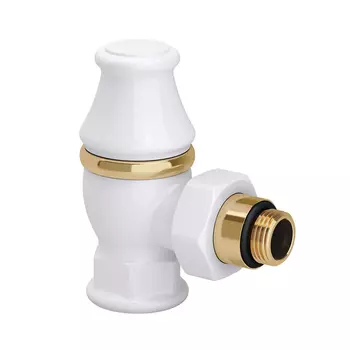 Клапан запорный угловой SR Rubinetterie Liberty 1/2 ВР(г) х 3/4 НР(ш) для радиатора (0323-2000V00A)