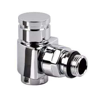 Клапан запорный угловой SR Rubinetterie Prestige Minimal 1/2 ВР(г) х 1/2 НР(ш) для радиатора (0353-1500C000)