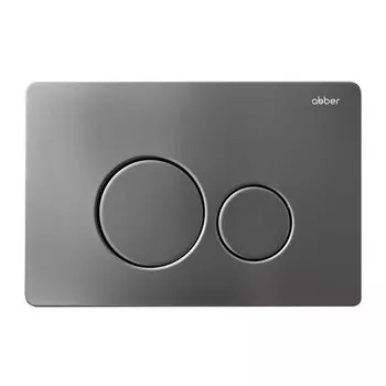 Клавиша смыва для инсталляций Abber никель (AC0121NG)