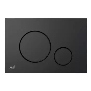 Клавиша смыва для инсталляций Alcadrain M67 черная (546273)