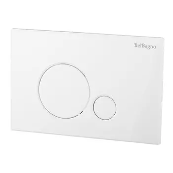 Клавиша смыва для инсталляций BelBagno Sfera белая (BB014-SR-BIANCO)