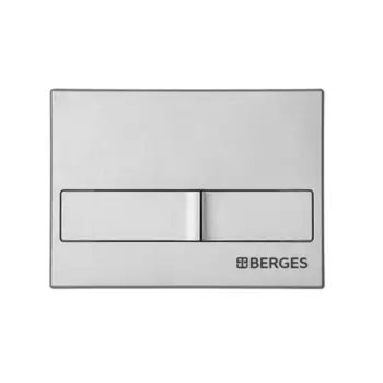 Клавиша смыва для инсталляций Berges Balance BL хром матовый (041412)