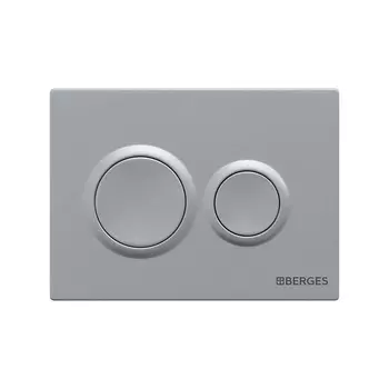Клавиша смыва для инсталляций Berges Balance BO хром матовый (041462)