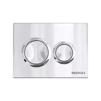 Клавиша смыва для инсталляций Berges Balance BO хром глянцевый (041463)