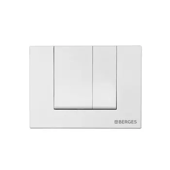 Клавиша смыва для инсталляций Berges Balance BS белая (041441)