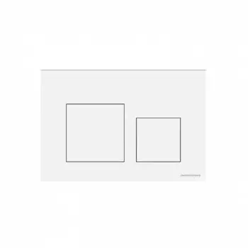 Клавиша смыва для инсталляций Ceramicanova Balance Square белая глянцевая (CN12-002W)