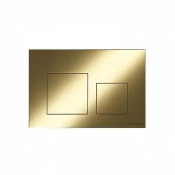 Клавиша смыва для инсталляций Ceramicanova Balance Square брашированное золото (CN12-002BG)