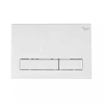 Клавиша смыва для инсталляций Corsa Deco TX белая глянцевая (FBTXW)
