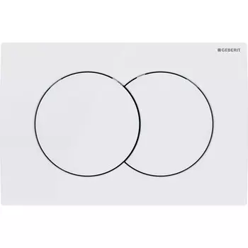 Клавиша смыва для инсталляций Geberit Delta альпийский белый (115.107.11.1)