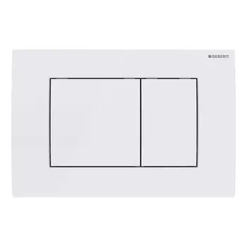 Клавиша смыва для инсталляций Geberit Delta 30 белая (115.137.11.1)