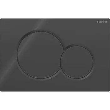 Клавиша смыва для инсталляций Geberit Sigma черная (115.770.DW.5)