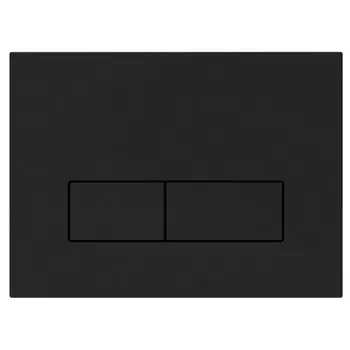 Клавиша смыва для инсталляций Siamp Plank черная матовая (10017663)