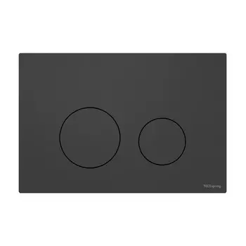 Клавиша смыва для инсталляций Tece Spring loop черная матовая (S240925)