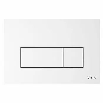 Клавиша смыва для инсталляций Vitra Root Square белая (740-2300)