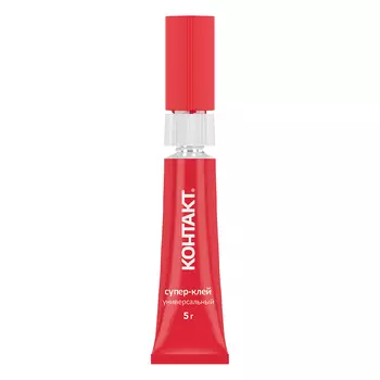 Клей Контакт секундный прозрачный 5 г на блистере