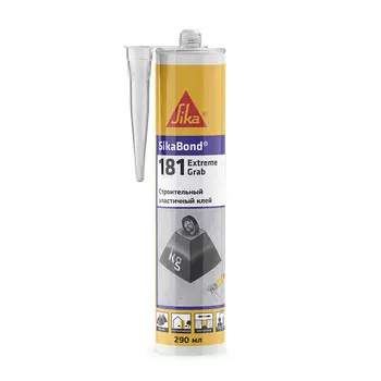 Клей монтажный гибридный Sika Sikaflex-181 Extreme Grab белый 290 мл
