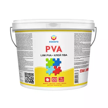 Клей ПВА Eskaro PVA 2,5 кг