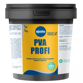 Клей ПВА Kesto Profi D2 1 кг