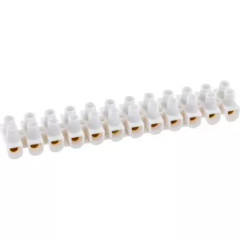 Клемма Duwi 12х10 кв.мм белый (26633 4)