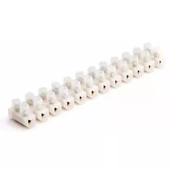 Клемма Duwi 12х25 кв.мм белый (26636 5)