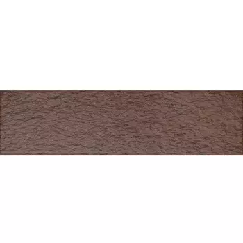 Клинкерная плитка для фасада Keramin Амстердам 4 рельеф 245х65х7 мм коричневая (34 шт.=0,54 кв.м)