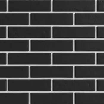 Клинкерная плитка для фасада BestPoint Classic Graphite (32 шт.= 0,5 кв.м) черная 245х65х8,5 мм