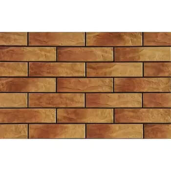 Клинкерная плитка для фасада Cerrad Elewacja rustiko dakota (32 шт.= 0,5 кв.м) разноцветная 245х65х6,5 мм